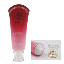 D40mm 100g pe plastic essence cleanser tube packaging with special sealing